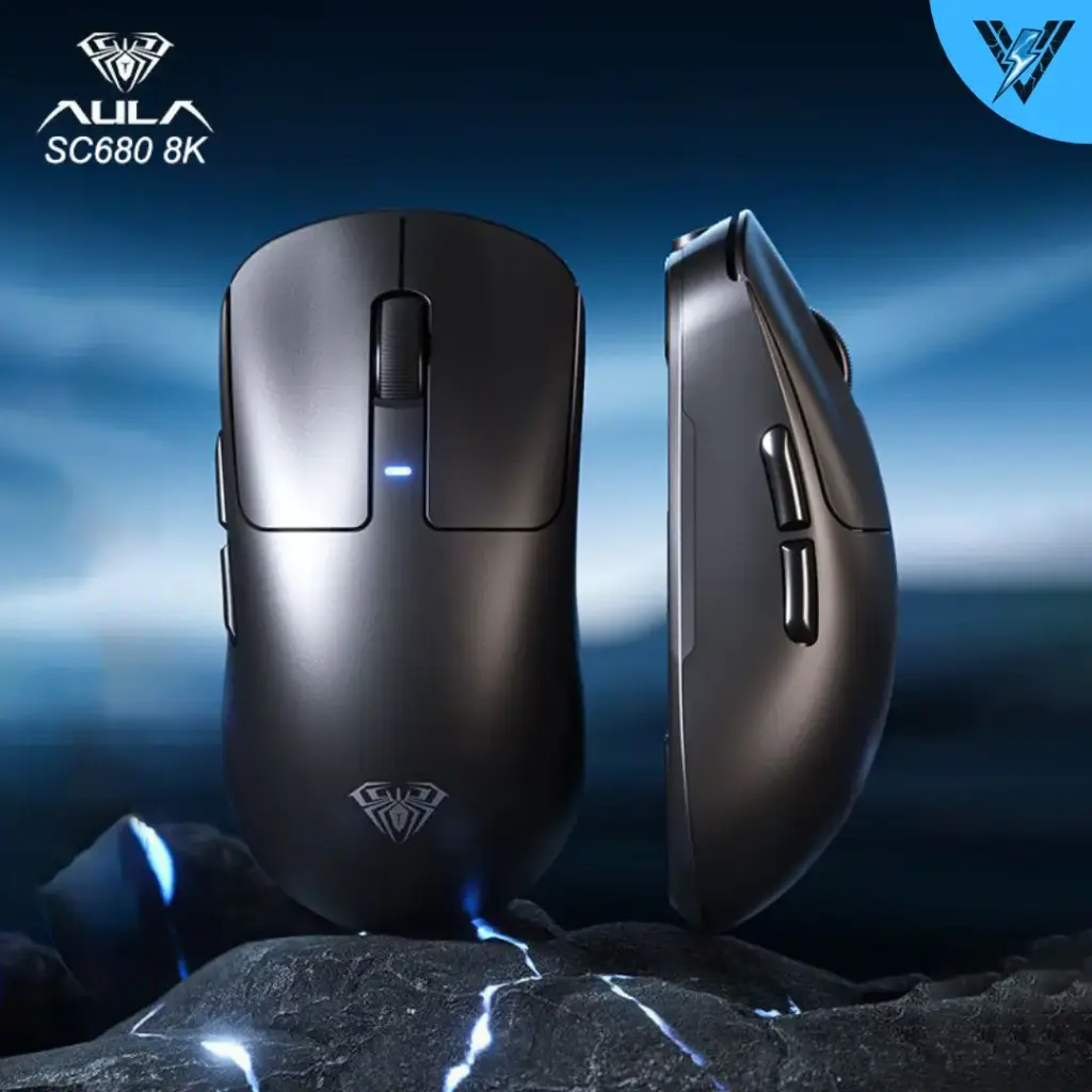 AULA SC680 Black (8000hz)