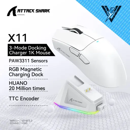 Attack shark X11 Black