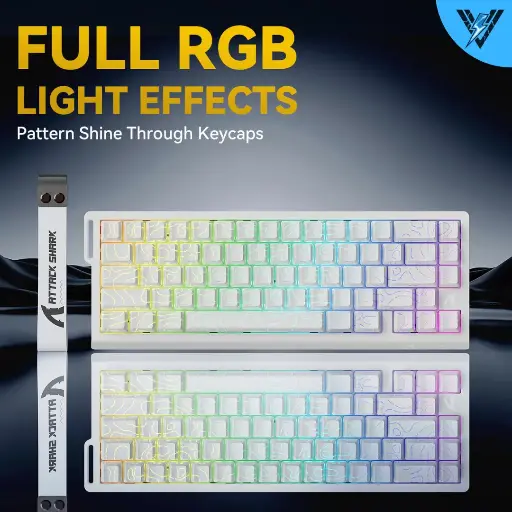 Attack Shark X68 HE White